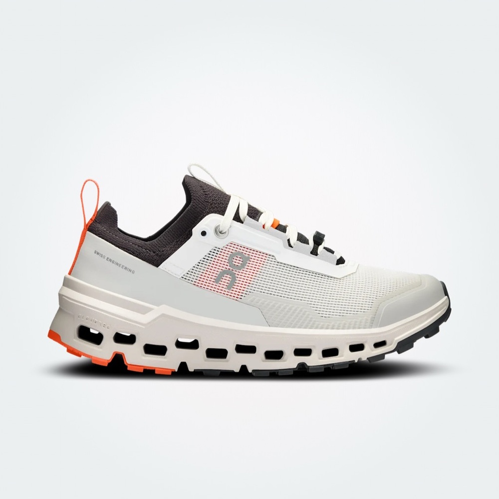 On Running Cloudultra 2 Women's Sneakers 8.5- White, Black, Orange